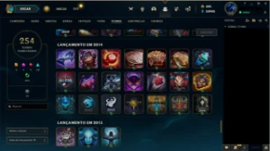 conta de league of legends ouro 1 LOL