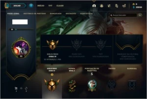 Conta ouro 4 com 23 champs e 3 skins SEM EMAIL VERIFICADO - League of Legends LOL