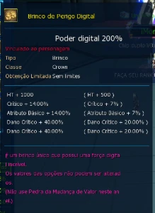 Paladin Mod Rank U - Conta End Game - Digimon Masters Online DMO