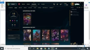 Conta League Of Legends LOL