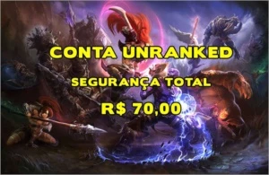 Conta League of Legends Unranked Level 30 LOL