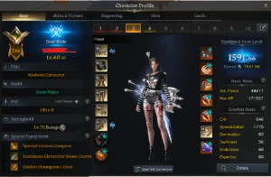 Conta Lost Ark Main 1591 Db