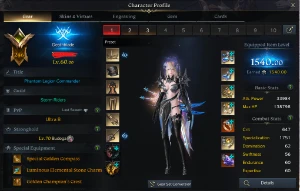 Conta Lost Ark Main 1591 Db