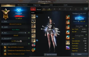 Conta Lost Ark Main 1591 Db