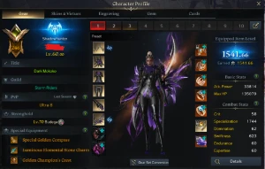 Conta Lost Ark Main 1591 Db