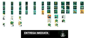 Pack 50 Artes Posto De Gasolina - Editáveis Photoshop - Serviços Digitais