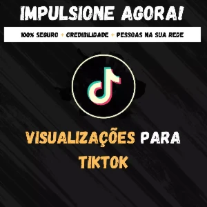 1000 Visualização Tik Tok - Redes Sociais