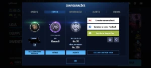 Conta Marvel Future fight VP 8 - Outros