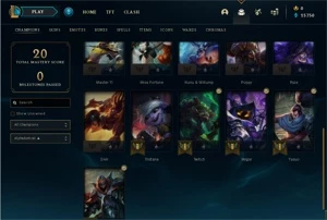 CONTA DIAMANTE 3 - MMR BOM - 23LP+ - League of Legends LOL
