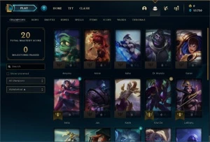 CONTA DIAMANTE 3 - MMR BOM - 23LP+ - League of Legends LOL
