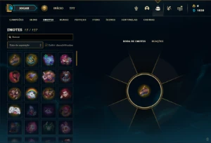 Conta Platina 4 com 30 Champs e 4 Skins + 6 Fragmentos - League of Legends LOL