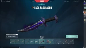 Conta BETA de Valorant com muitas skins