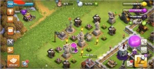 cv 11 com mais de 10.500 gemas - Clash of Clans