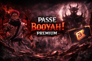 Passe Booyah! Premium de Fevereiro + 220 likes - Free Fire