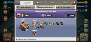 CV14 FULL TH14 COM 26 MIL GEMAS FULL DADOS DE CRIAÇÃO - Clash of Clans