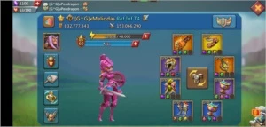 Lords Mobile 830 M