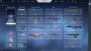 Conta Valorant Várias Skins, Super barato.