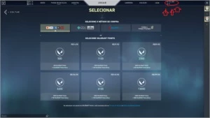 CONTA VALORANT ELO OURO 1.
