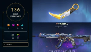Conta Valorant + Lol