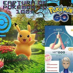 Captura de pokemon 100%