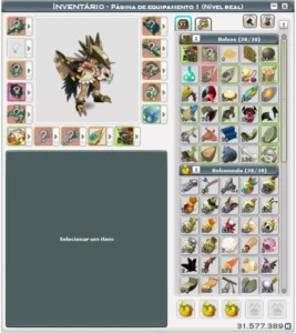 Conta WAKFU servidor EFRIM com sets, itens e bastante kamas