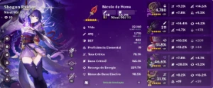 Conta Muito Bem Upada, 13 Personagens T5 E 7 Armas T5 - Genshin Impact