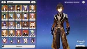 Conta MONSTRA - 25 T5 ~ Baal c3  e 5 Personagens BIS - Genshin Impact