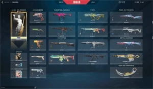 CONTA PLATINA 1 LVL 162 - DIVERSAS SKINS - FULL ACESSO - - Valorant