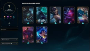 Conta de lol com o passe de batalha lv30 - League of Legends