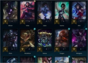 Conta de lol com o passe de batalha lv30 - League of Legends