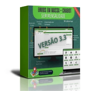 WASENDER ATUALIZADO - VERSÃO 3.3 - DIREITO A REVENDA