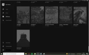 Conta Epic Games Com 95 jogos.