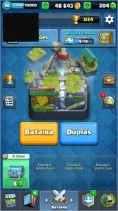 Clash Royale arena 10 com 6 lendárias