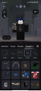 Conta com 200 reais gastos,de 2022 - Roblox