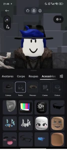 Conta com 200 reais gastos,de 2022 - Roblox