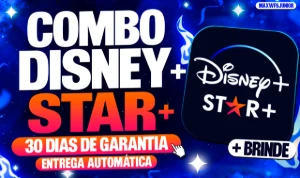 Disney Plus, ESPN & Star Plus (30 dias) - Assinaturas e Premium