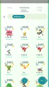 Pokémon Go* Shinys, Pokémons Raros E De Evento - Pokemon Go - DFG