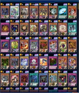 Yugioh DuelLinks Deck Tier 1 Amazonas Canadia Hero 4,5k Gema - Outros