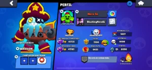 Conta brawl stars