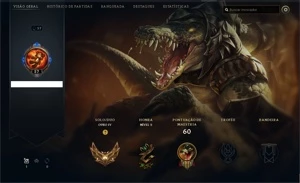LEAGUE OF LEGENDS CONTA GOLD 4 MMR BOM LOL