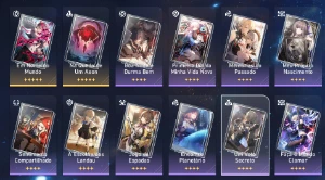 Dan Heng Imbibitor Lunae (E3), Himeko, Welt, Bronya - Genshin Impact