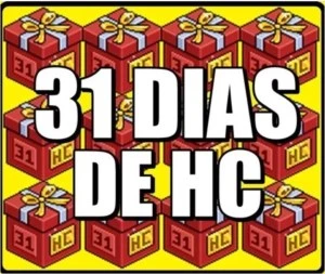 CAIXA HC - 31 DIAS DE HABBO CLUBE