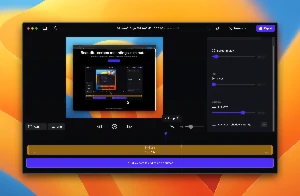 Screen Studio / Para Mac MacOS software de gravação Moderno.