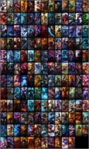 Conta LOL Diamond II - Todos os champs/paginas e 153 skins. - League of Legends