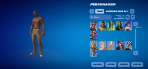 Conta Fortnite Com Trevis Scott