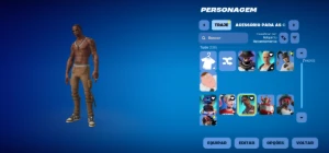 Conta Fortnite Com Trevis Scott