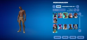 Conta Fortnite Com Trevis Scott