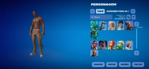 Conta Fortnite Com Trevis Scott