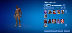 Conta Fortnite Com Trevis Scott