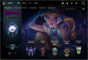 Conta Lol D3, 90 champs - League of Legends